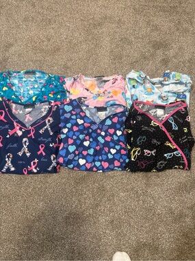 Cherokee Scrub Tops XL